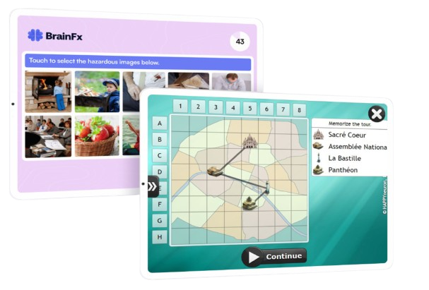 BrainFx and HappNeuron Pro bundle illustration